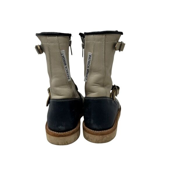 Patrick Winget Two Thousand Never 6 Boots Embroidered Floral USA Made Mens READ - Picture 8 of 16